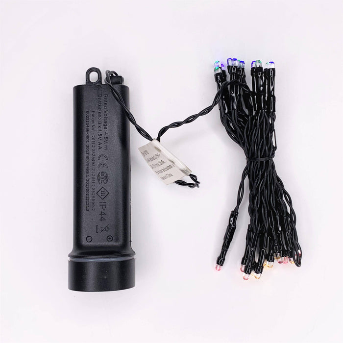 Durawise Battery Operated  LED Twinkle String Lights Multi-Colored - Hicks Nurseries