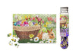 Easter Spring Flowers Basket Bunny Gift Mini Jigsaw Puzzle
