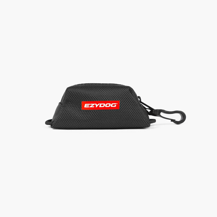 EzyDog Essential Poop Bag Holder inblack