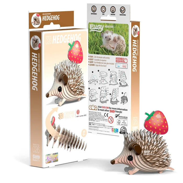 Eugy Hedgehog 3D Puzzle