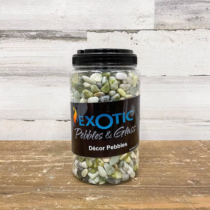 Exotic Pebbles - Polished Jade Gravel - 5 lb. - Hicks Nurseries