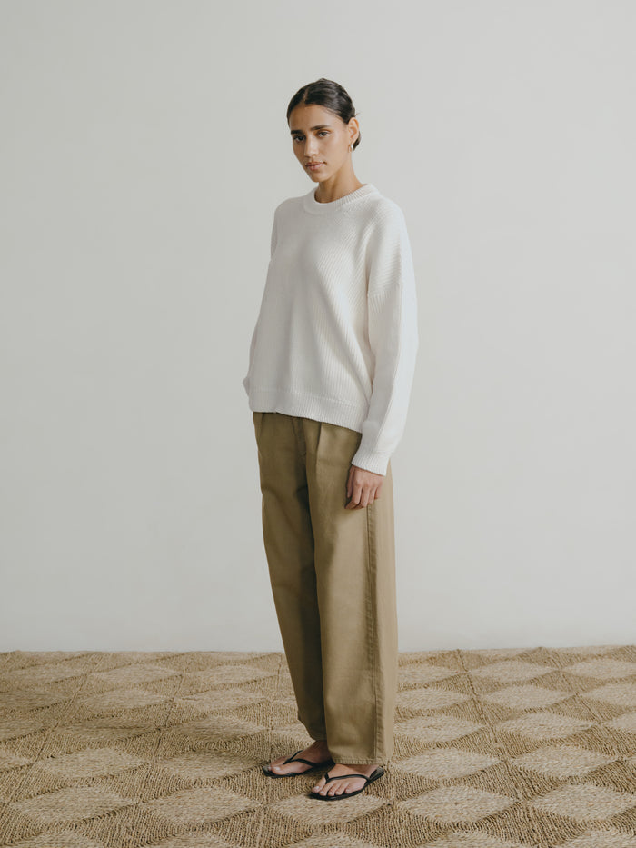 Field Pant, Tencel Bull Denim, Khaki