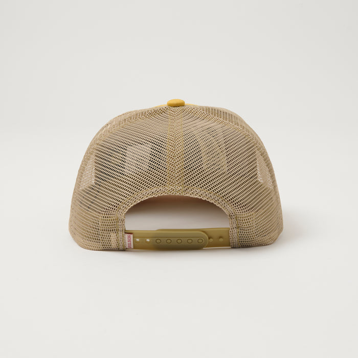 Filson 'Wildfire' Logger Mesh Trucker Cap - Vintage Gold