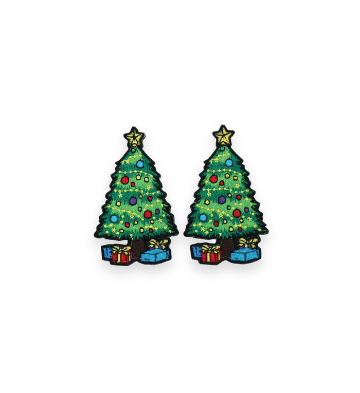 Flair Patch- Christmas Tree (2 patches)