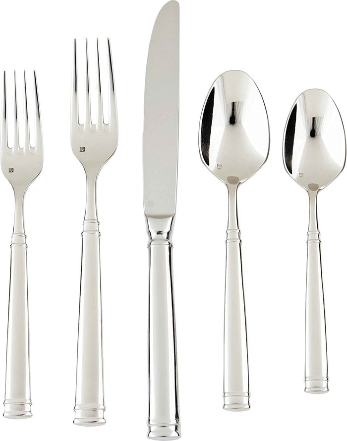 Fortessa - 5 PC Bistro Stainless Steel Place Setting - 5PPS-130-05 - DISCONTINUED
