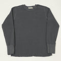 Freenote Cloth Waffle Knit Thermal T-Shirt - Midnight