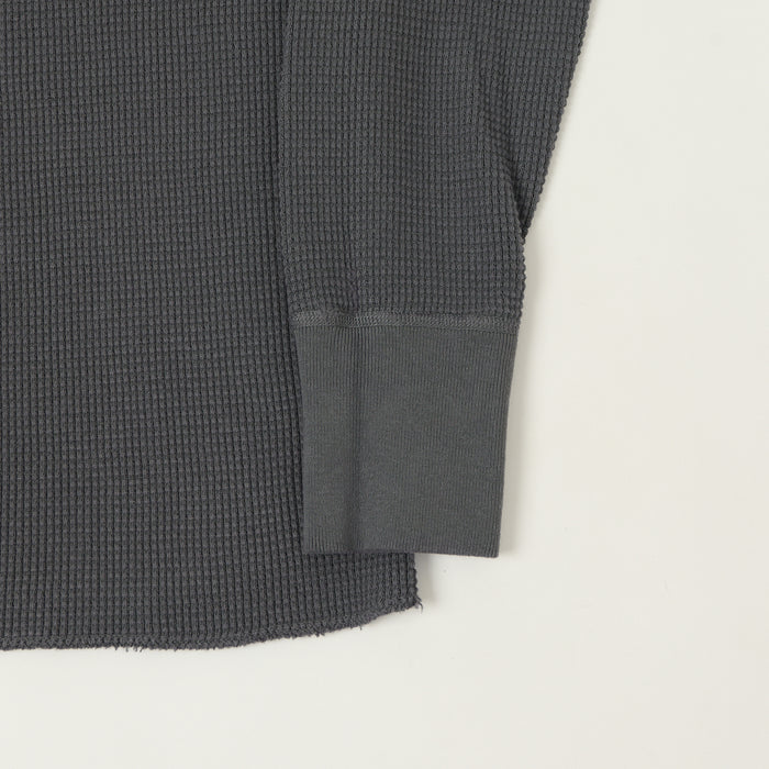 Freenote Cloth Waffle Knit Thermal T-Shirt - Midnight