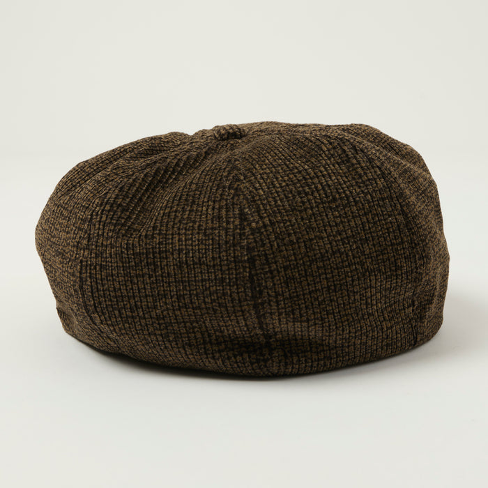 Freewheelers & Co Great Lakes 'Yellowstone' Casquette - Grained Brown