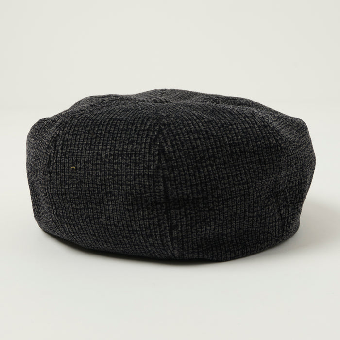Freewheelers & Co Great Lakes 'Yellowstone' Casquette - Grained Charcoal Black