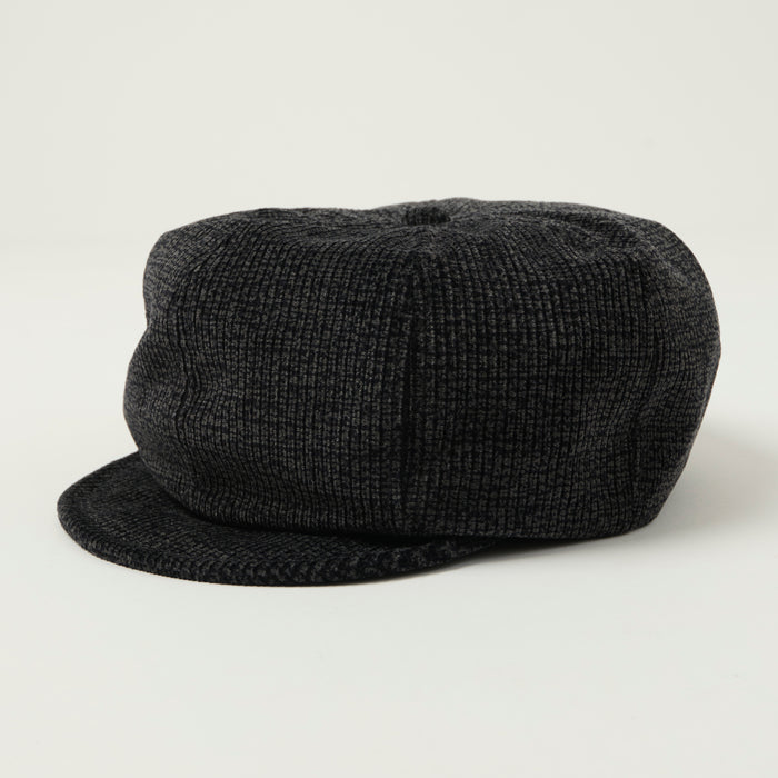 Freewheelers & Co Great Lakes 'Yellowstone' Casquette - Grained Charcoal Black