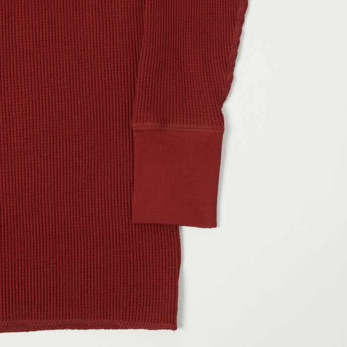 Freewheelers & Co Power Wear Crew Neck L/S Thermal - Earthy Red