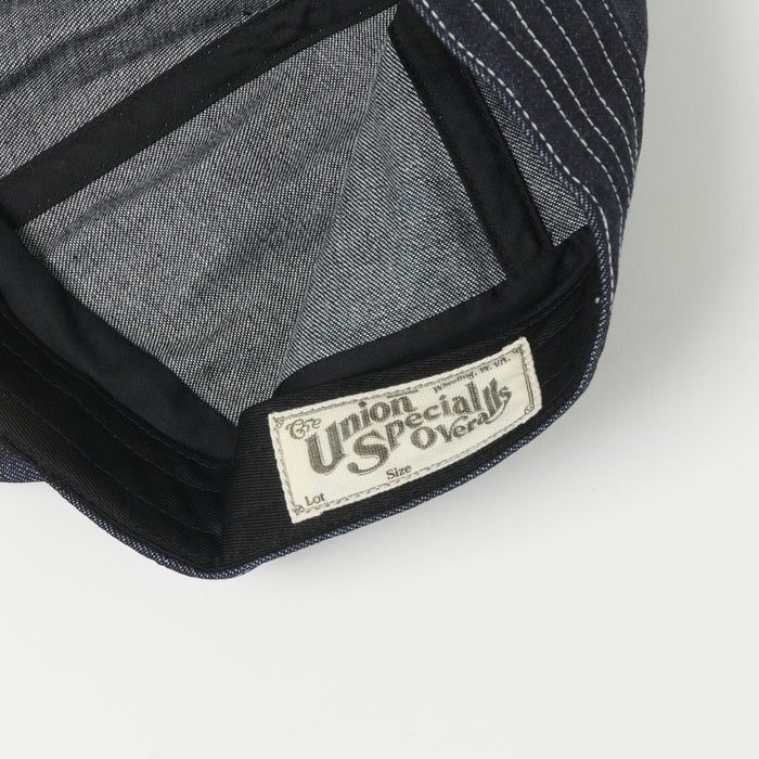 Freewheelers & Co Union Special Overalls 'Guthrie' 10oz Denim Cap - Indigo