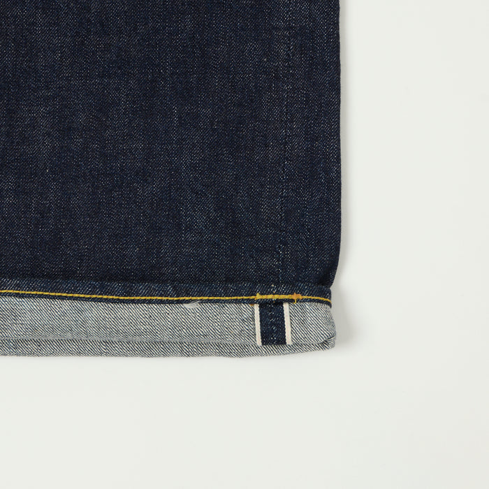 FULLCOUNT 1904 Five Pocket Denim Shorts - One Wash