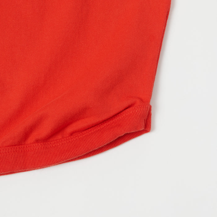 FULLCOUNT 5222 Flat Seam Heavyweight T-Shirt - Red