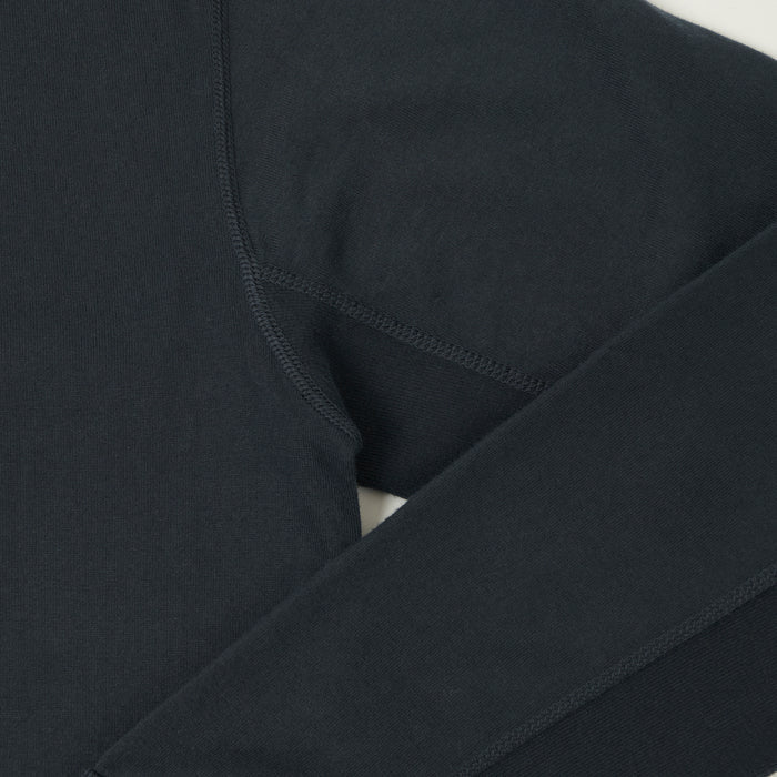 FULLCOUNT 5222L Flat Seam Heavyweight T-Shirt - Ink Black