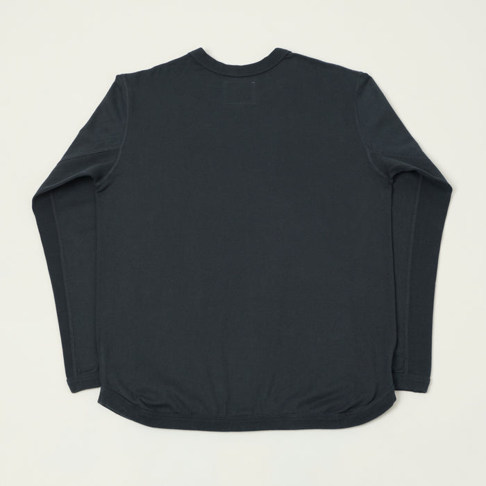 FULLCOUNT 5222L Flat Seam Heavyweight T-Shirt - Ink Black