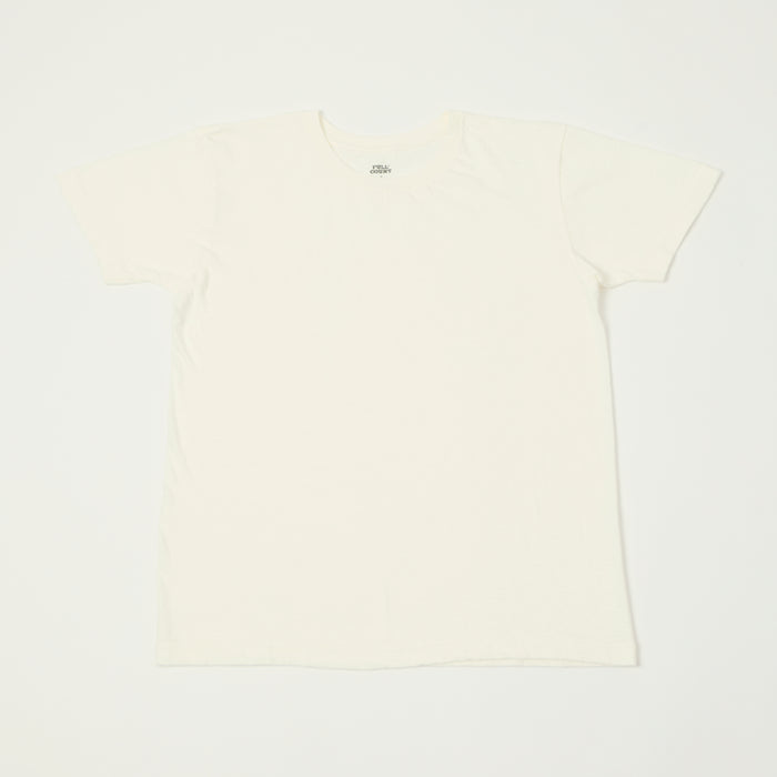 FULLCOUNT 5503 Classic Crew Neck Two Pack - White