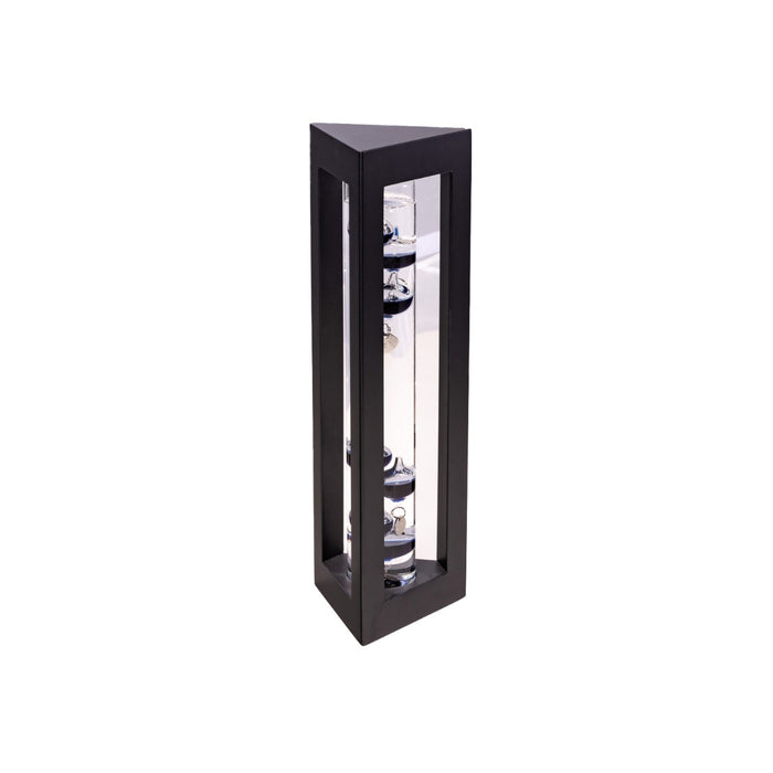 Galileo Thermometer in Black