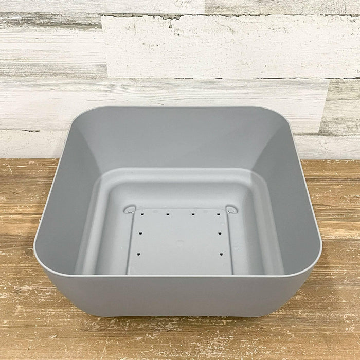 Garden Planter Grey - 12-inches - Hicks Nurseries