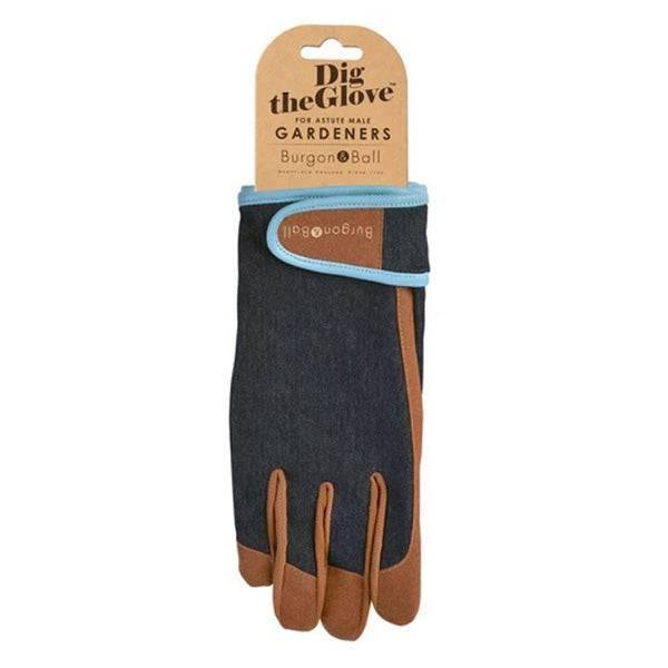 Gloves - Men's Denim - L/XL - Hicks Nurseries