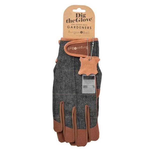 Gloves - Men's Tweed - M/L - Hicks Nurseries