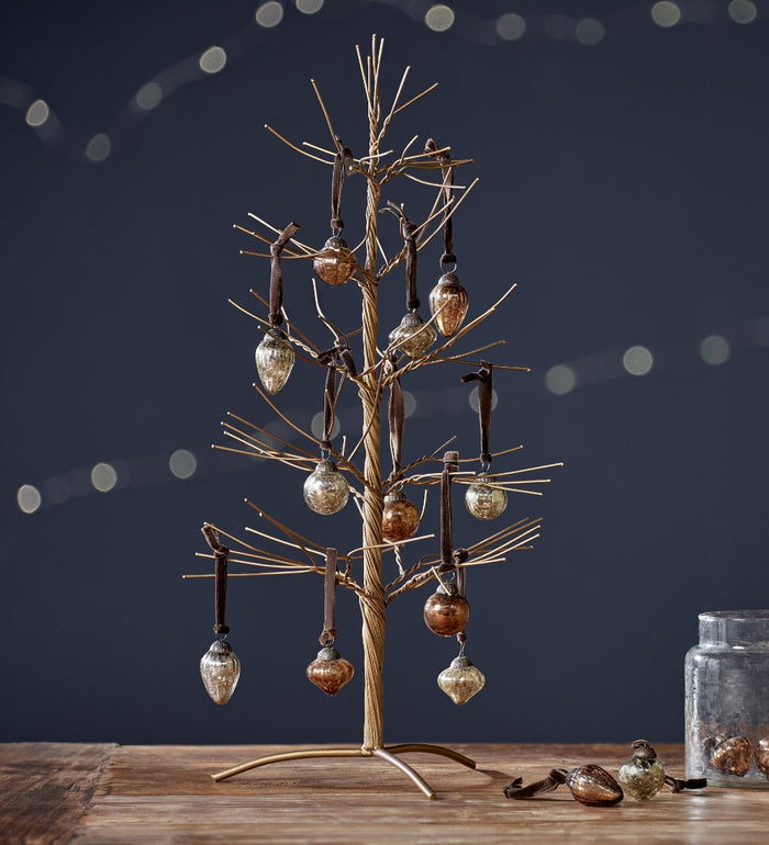 Gold Wire Christmas Tree