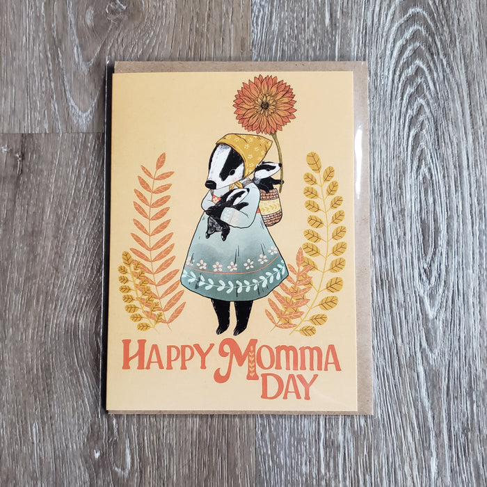 "Happy Momma Day" Greeting Card