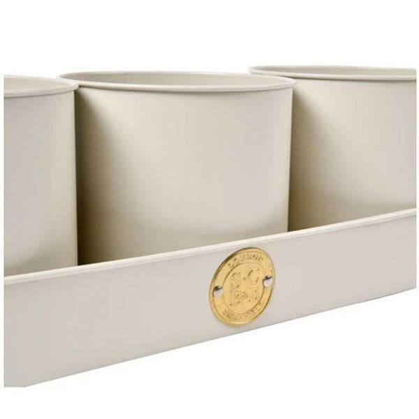 Herb Pots - Sophie Conran - Buttermilk - Hicks Nurseries