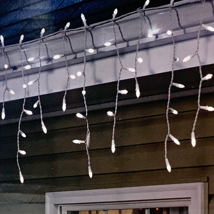 Icicle-Style LED 105 ct. C3 Light String Cool White - Hicks Nurseries