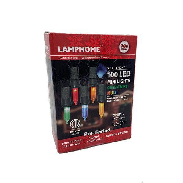 Incandescent Style LED 100 ct. String Lights Multi-Colored - Hicks Nurseries