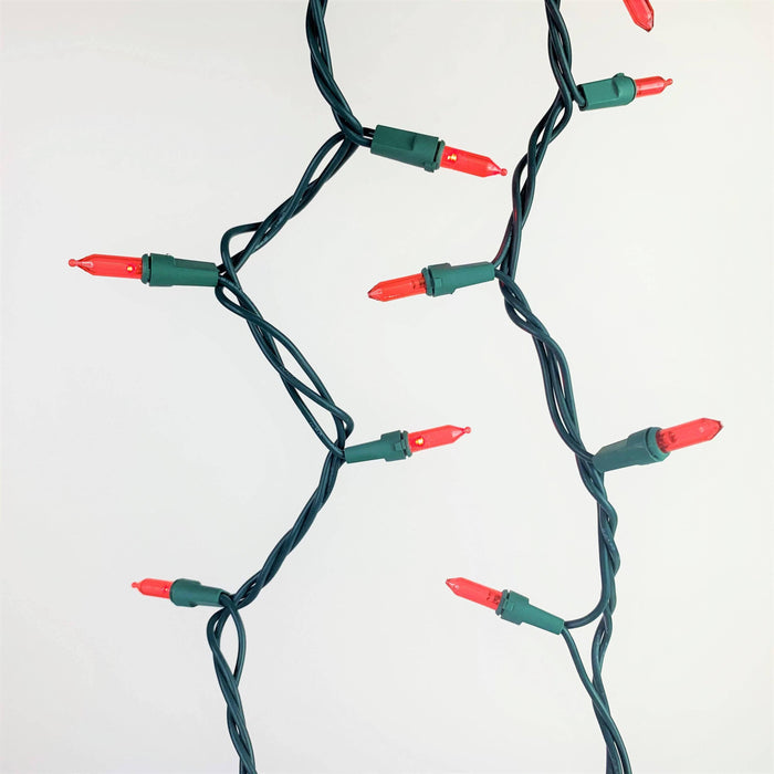 Incandescent Style LED 100 ct. String Lights Red - Hicks Nurseries
