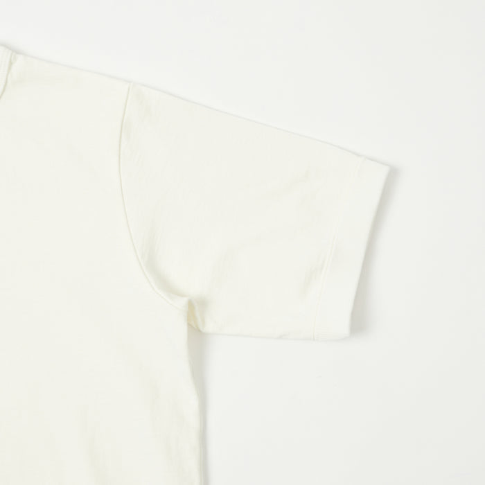 Jackman Dotsume Rib T-Shirt - Off White