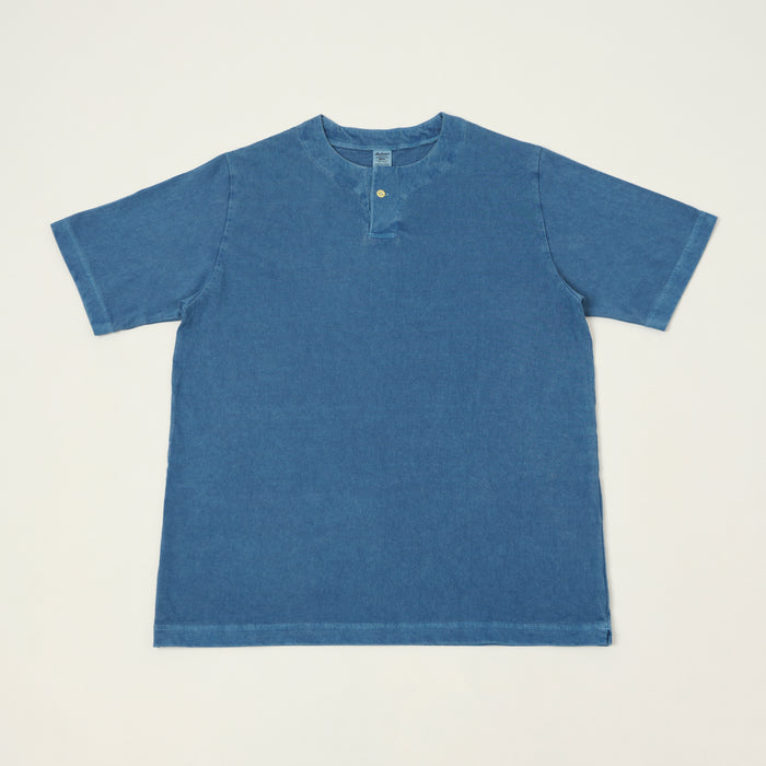 Jackman Henley T-shirt - Fade Blue