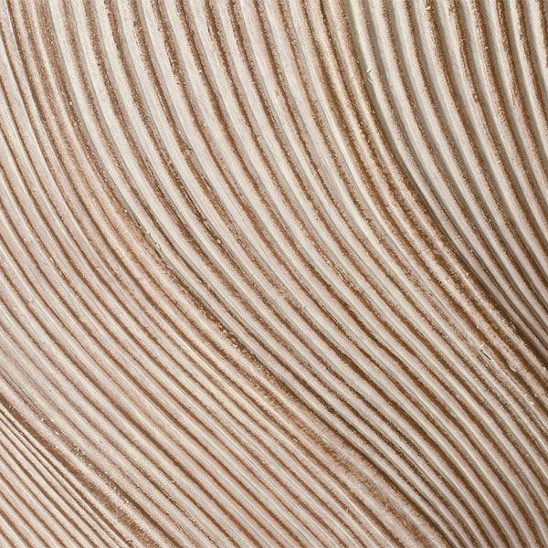 Jade Planter Brown Frosted Close-Up