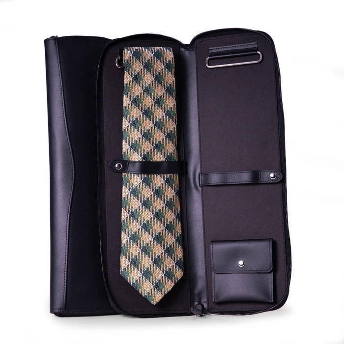Jeffrey Leather Tie Case