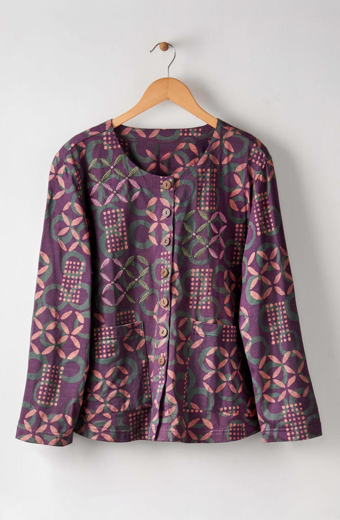 Dusty plum/Multi