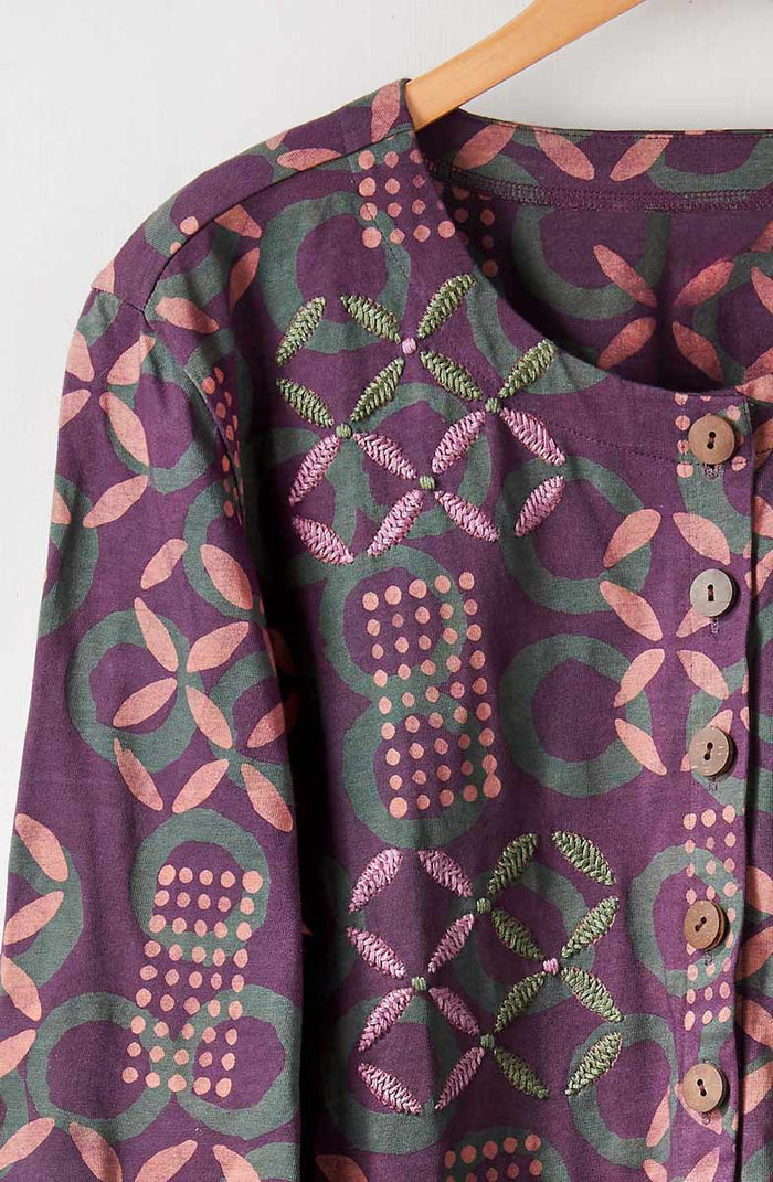 Dusty plum/Multi