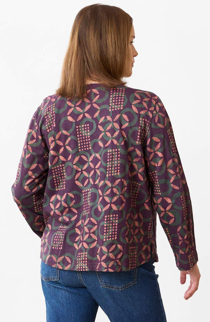 Dusty plum/Multi