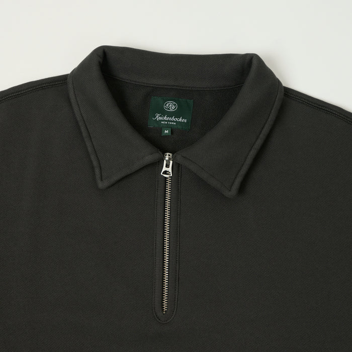Knickerbocker 'Stadium Loft' Quarter Zip Sweatshirt - Coal
