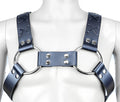 Lace Cross Wide 3" Ring 1 3/4 Leather Harness