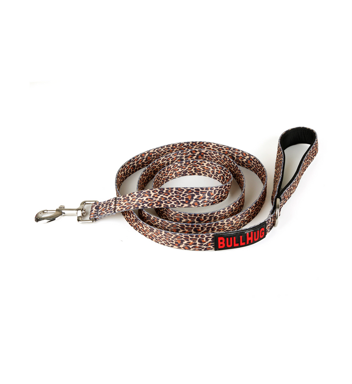 "LEOPARD" BULLHUG 6FT LEASH