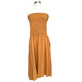 Linen Ocre Dress - L