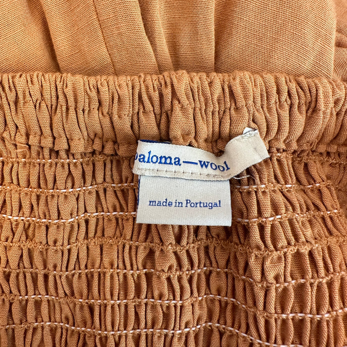 Linen Ocre Dress - L