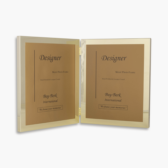 Mason Gold Plated Double 8"x10" Frame