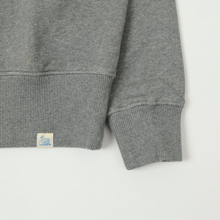 Merz b. Schwanen Athletic Sweatshirt - Grey Melange