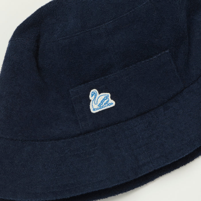 Merz b. Schwanen Bucket Hat - Deep Blue