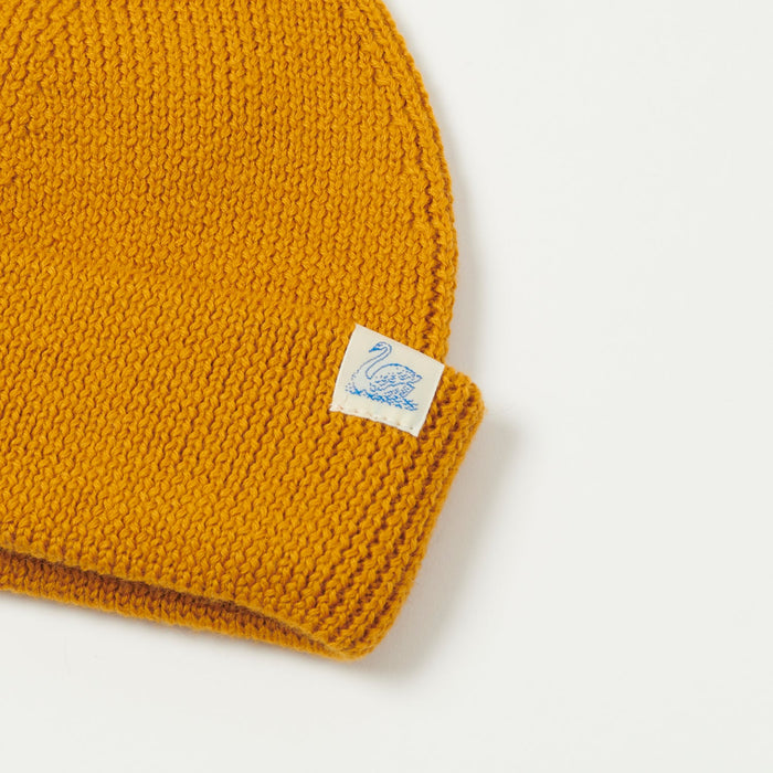 Merz b. Schwanen Classic Wool Beanie - Honey