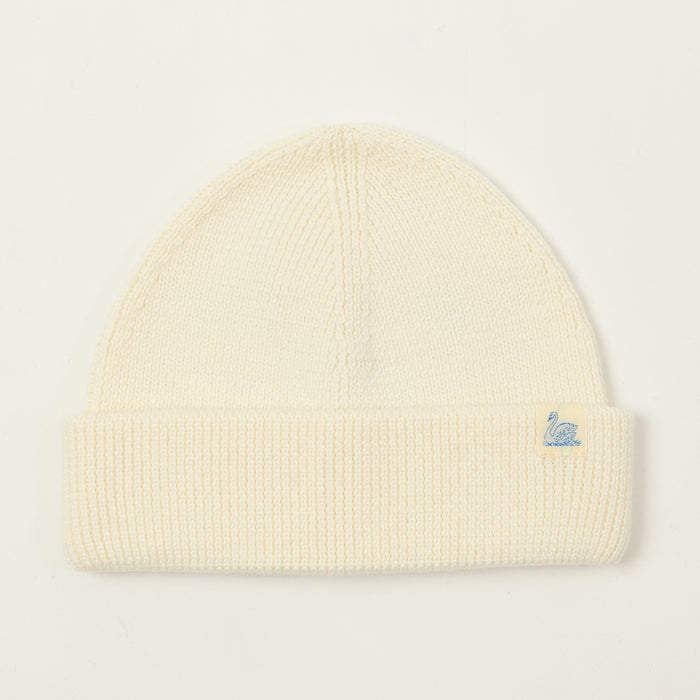 Merz b. Schwanen Classic Wool Beanie - Nature