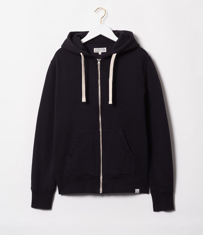 Merz b. Schwanen Full Zip Hoodie - Charcoal