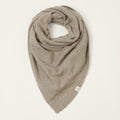 Merz b. Schwanen Merino/Cashmere/Silk Triangle Scarf - Faded Grain